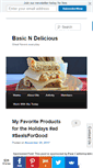 Mobile Screenshot of basicndelicious.com